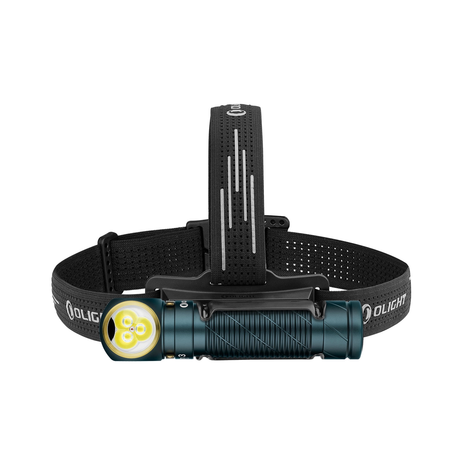 Olight Perun 3 Dream Blue Headlamp 3000 Lumens CW Light & Red Light, IP68, 160 Meters
