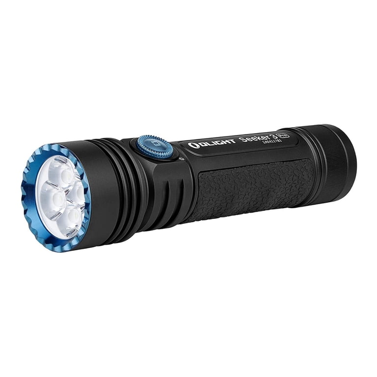 い*魔様 OLIGHT(オーライト)　Seeker3 Pro　おまけ付き Olight Seeker 3 Pro LED Flashlight, 4200 Lumens, Rechargeable, Non