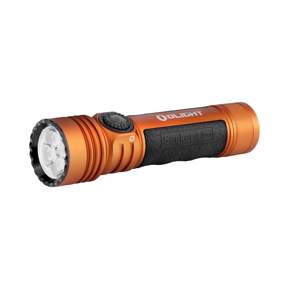Olight Seeker 4 Pro Rechargeable Flashlight, 4600 Lumens LED with