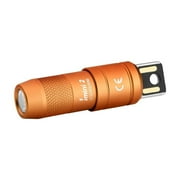 OLIGHT IMINI 2 EDC Rechargeable Flashlight 50 Lumens Compact and Portable Mini Light for Everyday Carry and Emergencies (Orange)