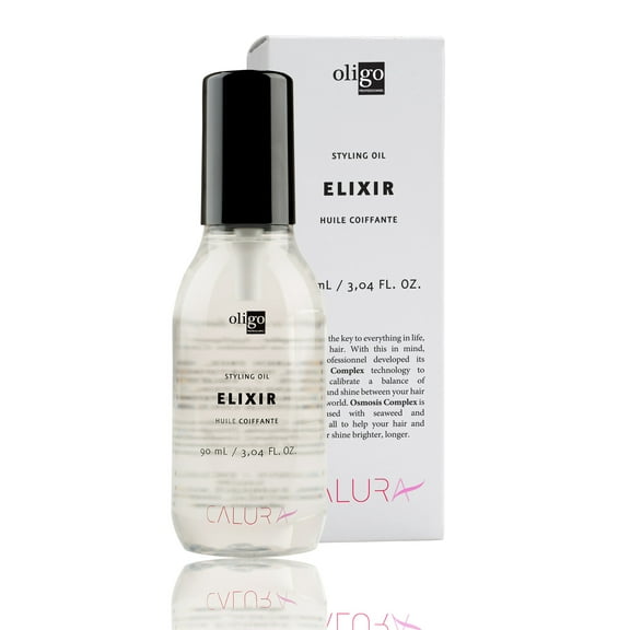 Oligo Pro Calura Style Oil Elixir - 3.04 oz - Pack of 2 with Sleek Comb