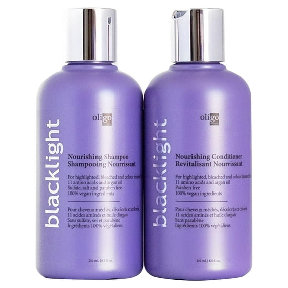 Oligo Professionnel Blacklight Oligo Blacklight Nourishing Shampoo and Conditioner 8.5 oz Duo