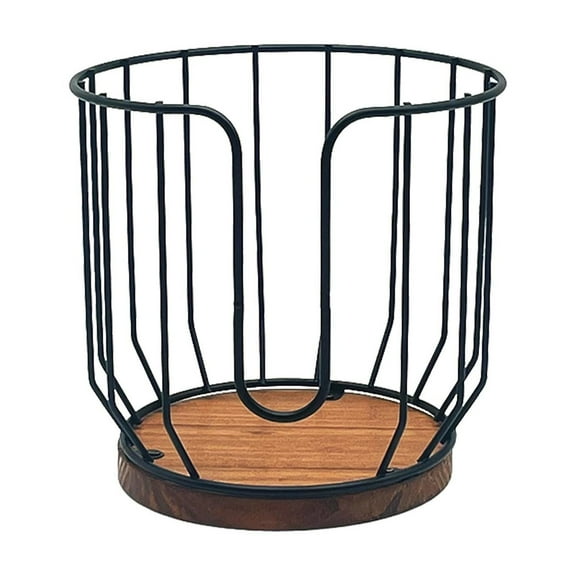 Olilia 8-12 Cup Coffee Filters Holder,Large Capacity Coffee Filter Storage Canister Container,Round Coffee Filter Holder Case for Counter,Coffee Bar Accessories decor