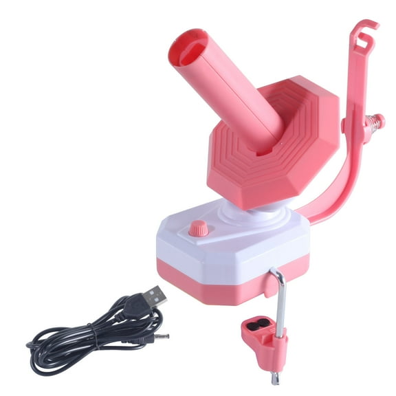 Olilia Electric Yarn Winder for Crocheting, Yarn Ball Winder 10 oz Large Capacity, Automatic Yarn Cake Winder Spinner Baller Roller Swift Spooler, Crocheting Tools Supplies