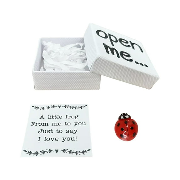 Olilia I Love You Gift, Ladybird Gift, Gift For Boyfriend, Gift For Girlfriend, Keepsake, Matchbox Gift, Valentine's Day Gift for Her.