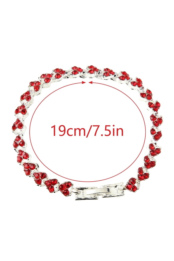 Rhinestone Bracelet Prom Jewelry Tennis Bracelets for Women Prom Bracelet Wedding Jewelry Bracelet Bangles Bracelet Jewelry for Women