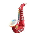 thumbnail image 1 of Olilia Toy Saxophone Toy Trumpet Clarinet Toy Saxaboom Kids Instruments ,with Light & Music Early Education Toy, for 3 4 5 6 7 Year & Up Old boy Girls - Red, 1 of 4