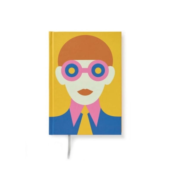 Olimpia Zagnoli Yellow Small Blank Notebook (Hardcover)