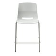 thumbnail image 1 of Olio Designs Lola Stacking Barstool, 25" Seat Height, Light Grey, 1 of 3