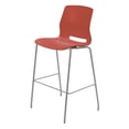 thumbnail image 1 of Olio Designs Lola Stacking Barstool, 30" Seat Height, Peri Red, 1 of 4