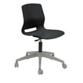 thumbnail image 1 of Olio Designs Lola Swivel Office Chair, 5 Star Caster Base, Black, 1 of 4