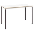 thumbnail image 1 of Olio Designs Spright Wood Top Work Table Desk in White Plywood and Coffee, 1 of 4