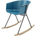 thumbnail image 1 of Olio Designs Tee Plastic Black Coffee Frame Rocker in Bermuda and Latte, 1 of 1