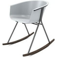 thumbnail image 1 of Olio Designs Tee Plastic Black Coffee Frame Rocker in Cool Gray and Umber, 1 of 1