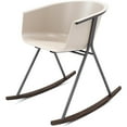 thumbnail image 1 of Olio Designs Tee Plastic Black Coffee Frame Rocker in Moonbeam and Umber, 1 of 1