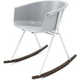 thumbnail image 1 of Olio Designs Tee Plastic Silver Frame Rocker in Cool Gray and Umber, 1 of 1