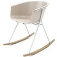 thumbnail image 1 of Olio Designs Tee Plastic Silver Frame Rocker in Moonbeam and Latte, 1 of 1