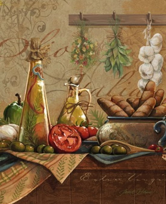 Olio Italia Canvas Art - Janet Stever (17 x 21)