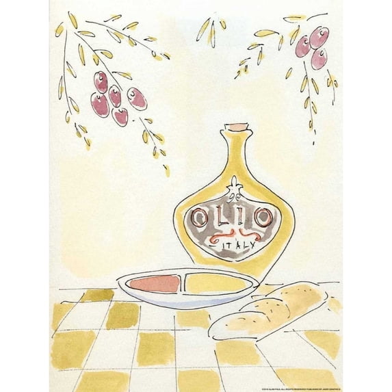 Olio Italy Poster Print by Alan Paul