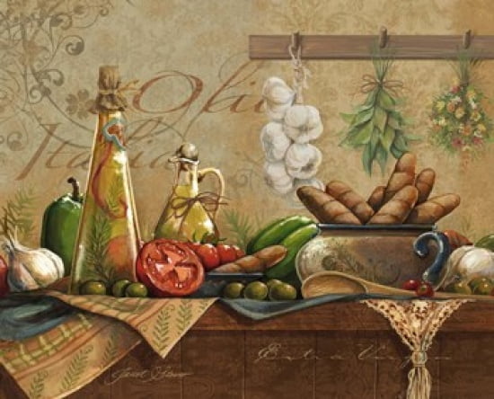 Olio dOlivo Canvas Art - Janet Stever (21 x 17)