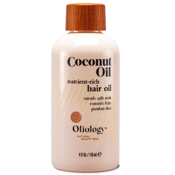 Oliology Coconut Hair Oil - Mends Split Ends | Controls Frizz 110 ml