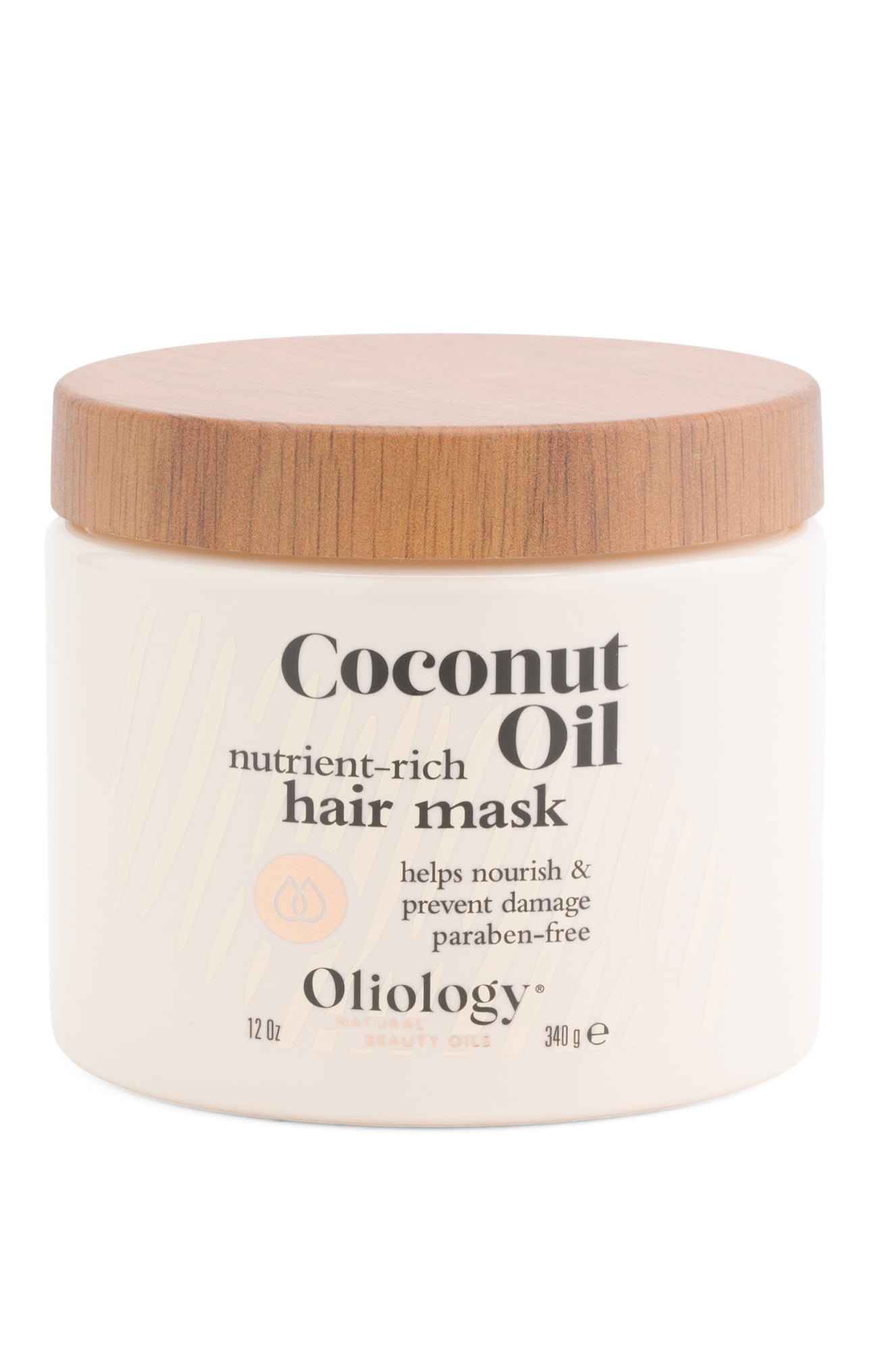 Oliology Coconut Oil Hair Mask - Helps Repair & Prevent Damage 12oz ...