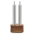 thumbnail image 1 of Olipac Filare Oil & Vinegar Set with Wood Base, 1 of 1
