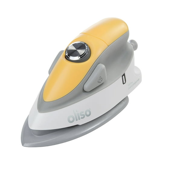 Oliso M2 Pro Mini Project Iron with Solemate, Butterscotch