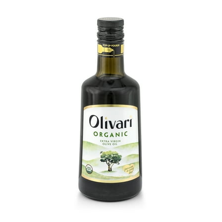 Olivari Organic Extra Virgin Olive Oil, 17 fl oz Glass Bottle