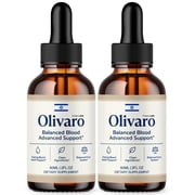 Olivaro Advanced Formula Drops Blood Balance Support Supplement 2 Pack