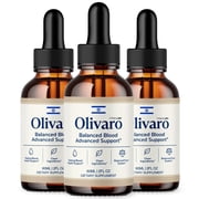 Olivaro Advanced Formula Drops Blood Balance Support Supplement 3 Pack