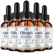 Olivaro Advanced Formula Drops Blood Balance Support Supplement 5 Pack