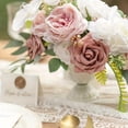 Olive 2pcs/Set Artificial Flower Wedding Centerpiece Flower For