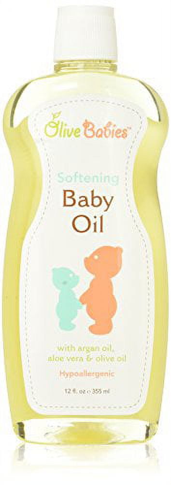 OLIVE BABIES Softening Baby Oil (12oz) OLIVE BABIES Softening Baby Oil (12oz)