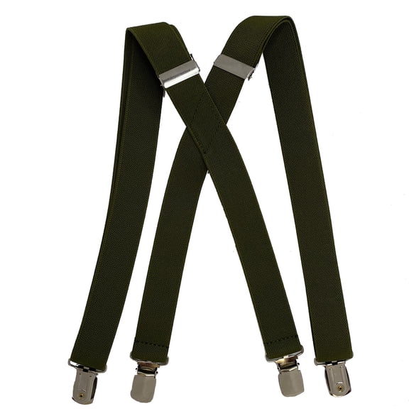 Olive Boys Suspenders 1 inch X Back Spencer J's