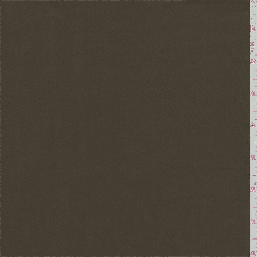 Olive Brown Patent Leather Look Rainwear, Fabric By the Yard