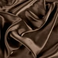 thumbnail image 1 of Olive Brown Stretch Silk Charmeuse, Fabric By the Yard, 1 of 1