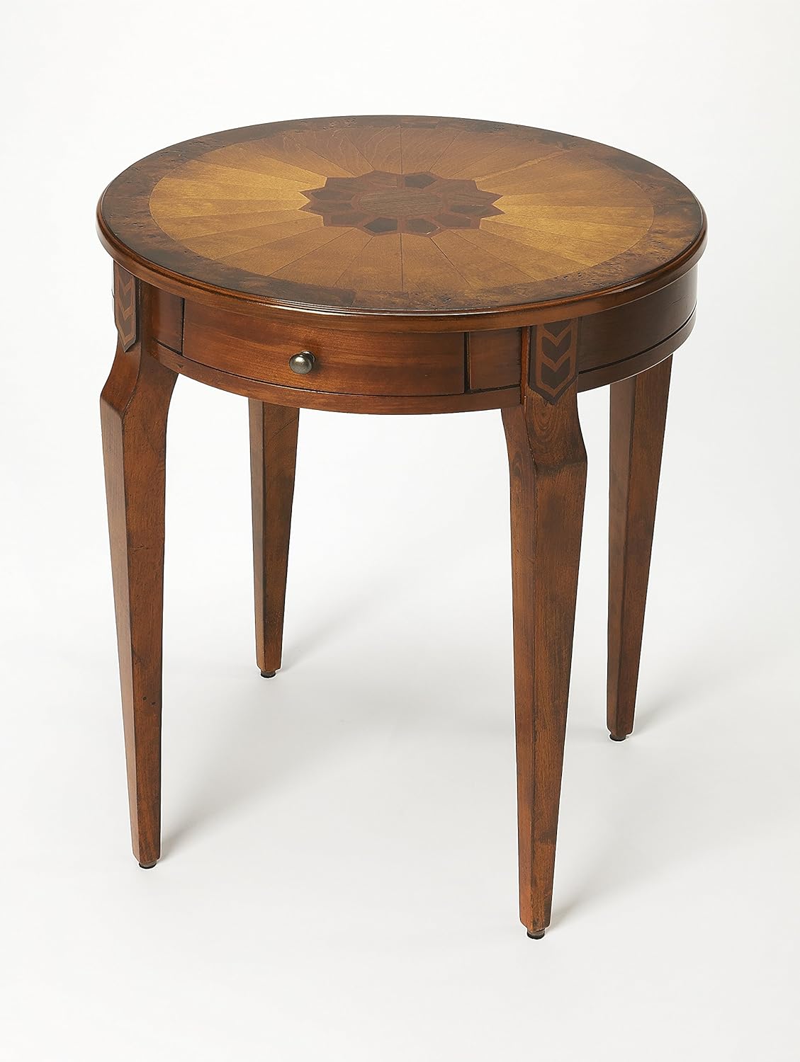 Olive Burl Side Table