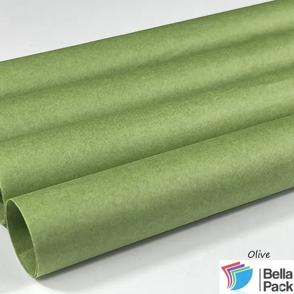 Olive Color Gift Tissue Paper 20x20" 24 sheets/Pack