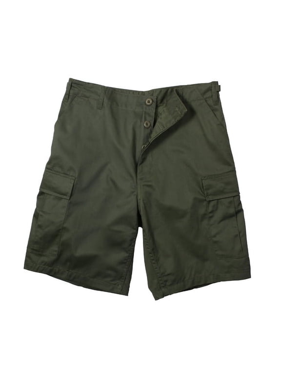 Olive Drab B.D.U Cotton Rip-Stop Military Style BDU Shorts