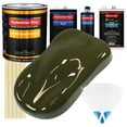 thumbnail image 1 of Olive Drab SLOW 1 Gallon Automotive Car Paint Kit URETHANE BASECOAT & Clearcoat, 1 of 6