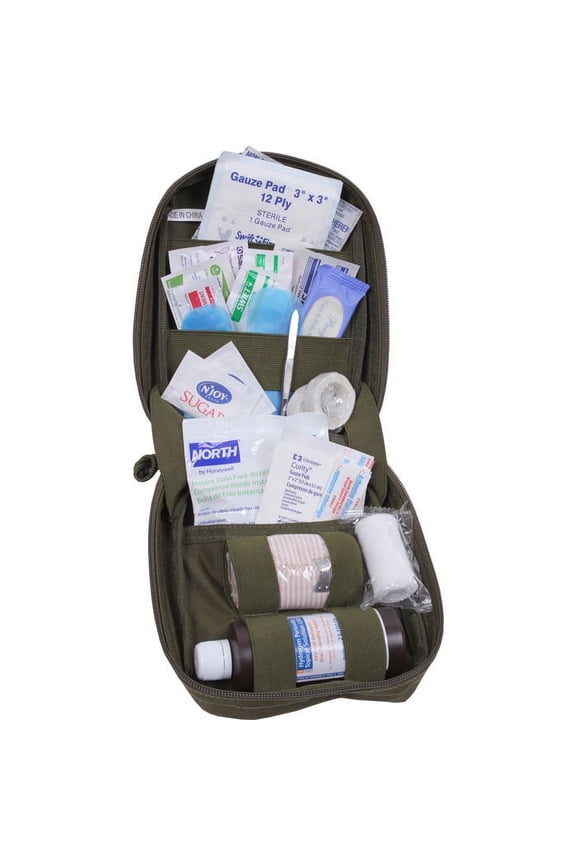 Olive Drab - Tactical MOLLE Compatible First Aid Kit