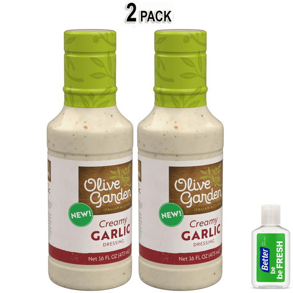 Olive Garden Creamy Garlic Dressing, 16 fl. oz. Bottle