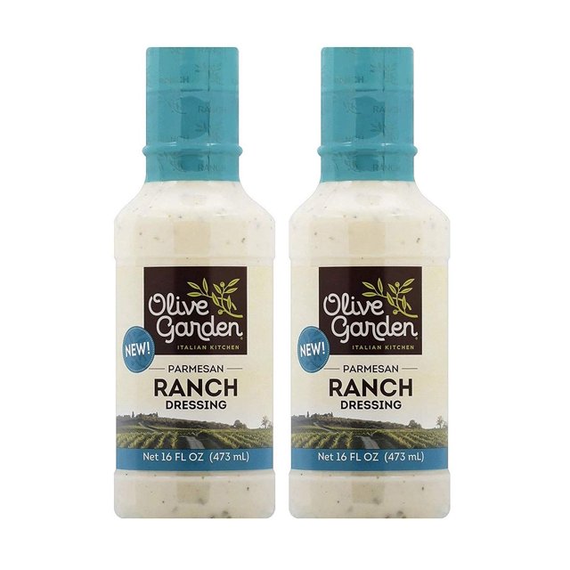 Olive Garden Parmesan Ranch Dressing & Dip, 16 fl. oz. Pack of 3