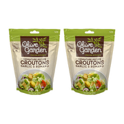 Olive Garden, Seasoned Croutons, Garlic and Romano, 5 oz Bag (Pack of 2)