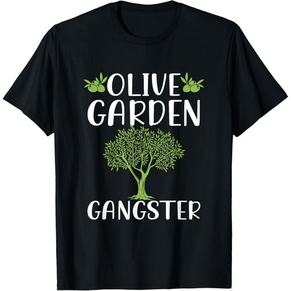 Olive Garden Shirt Gardening Men Women Olive Graphic Tee T-Shirt100% cotton