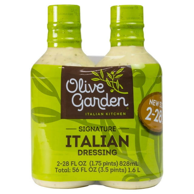 Olive Garden Signature Italian Dressing, 28 fl oz, 2count