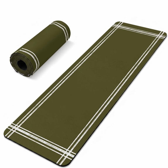 Olive Green Heat Insulation Mats for Countertop Solid Color Trivets for ...