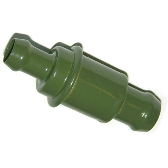 Olive Green Intake Manifold Valley Pan PCV Valve 1969-81 GTO Firebird Grand Prix