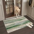 Olive Green Small Area Rugs 2x3 Bohemian Tribal Dots Speckled Backdrop ...
